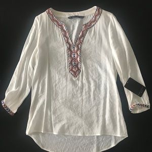 Brand new white Zara Blouse
